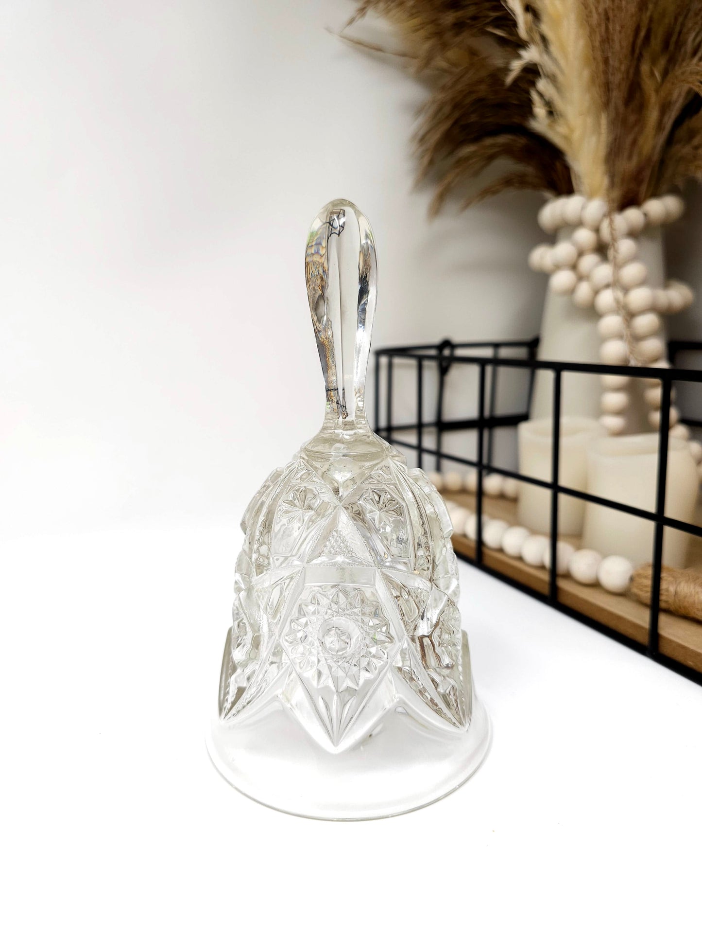 Vintage AMP Glass Crystal Bell Rare 1920's