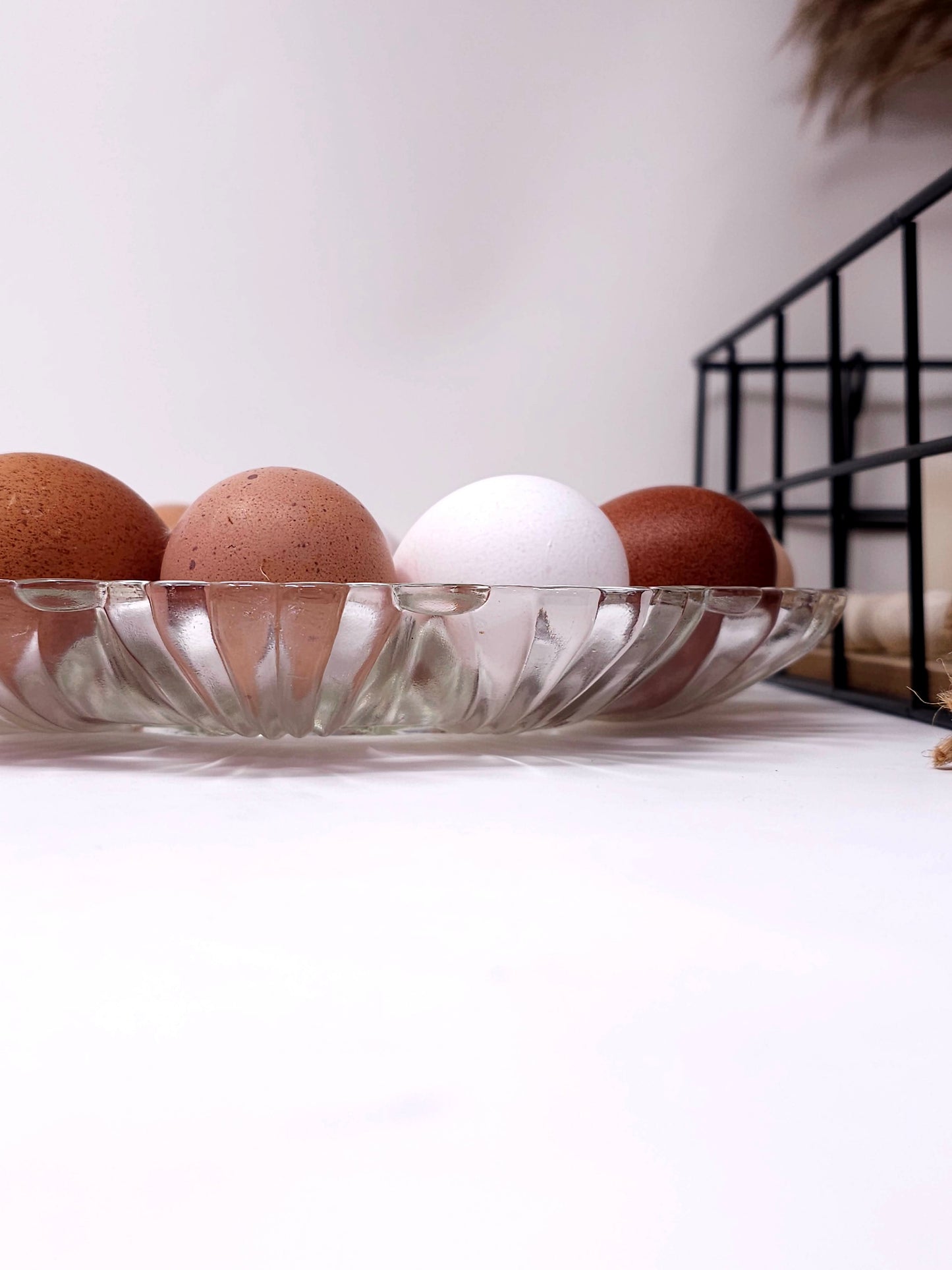 Vintage Anchor Hocking Fire King Deviled Egg Dish