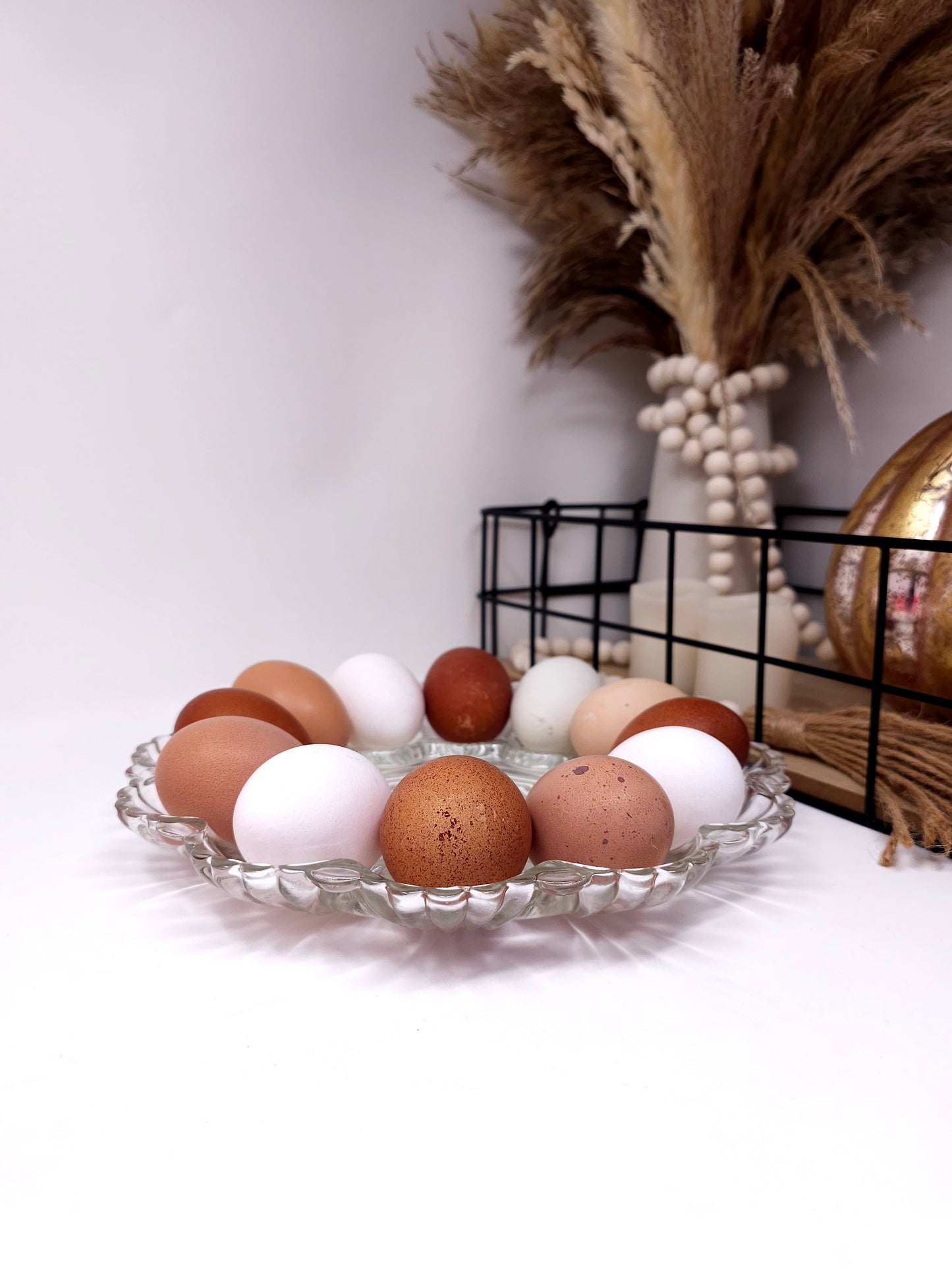 Vintage Anchor Hocking Fire King Deviled Egg Dish