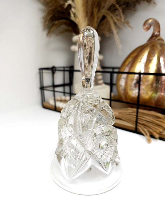 Vintage AMP Glass Crystal Bell Rare 1920's